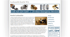 Desktop Screenshot of locksmithseattle--wa.com