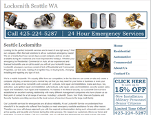 Tablet Screenshot of locksmithseattle--wa.com